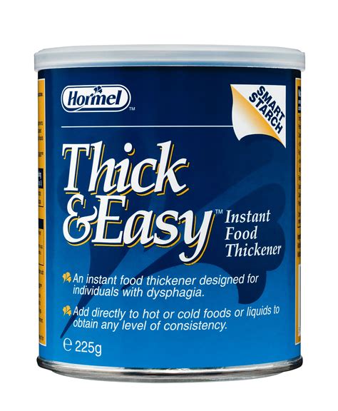 thick and easy nutrition.